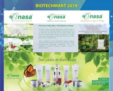 Onasa Technoloogy tự hào ra mắt công nghệ mới và giới thiệu những lĩnh vực thế mạnh tại BIOTECH MART